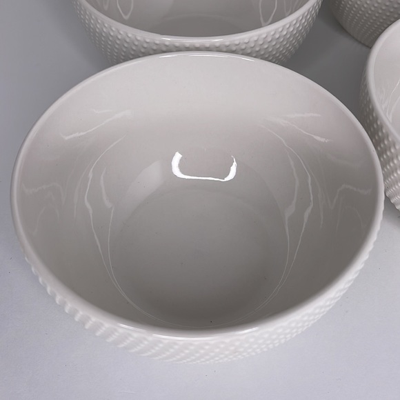 Studded Dinnerware Bowls 6" ( 4pc Set ) - Picture 3 of 3